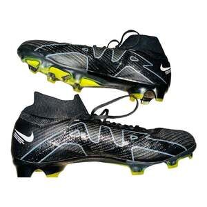 Nike Zoom Mercurial Superfly 9 Pro FG Soccer Cleats - Black/Volt Size 7